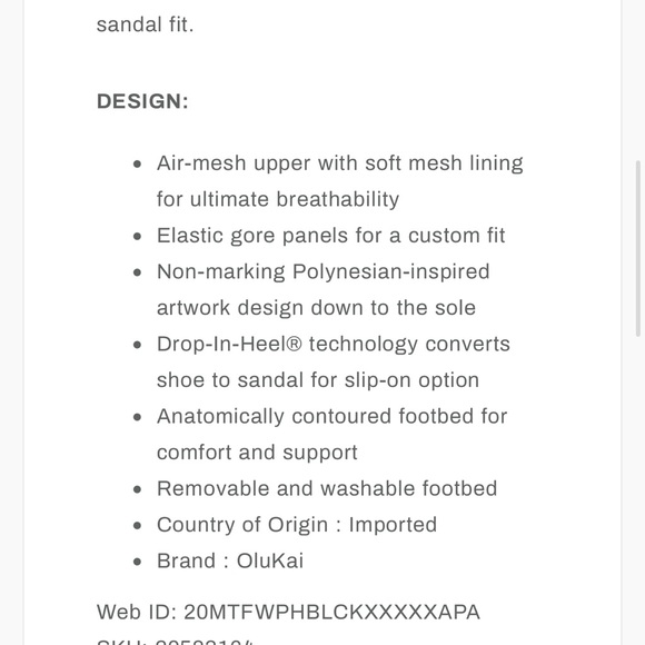 Olukai Women’s Pehuea Drop-in heel shoe - Picture 2 of 9